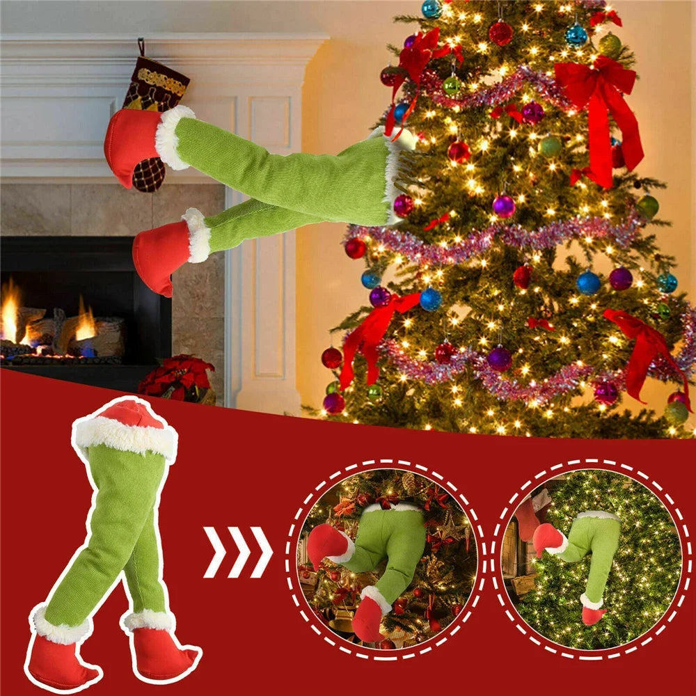 Christmas Leg Plush Toy
