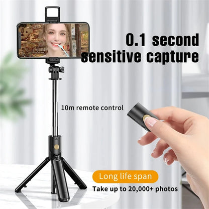 Selfie Stick Wireless Tripod