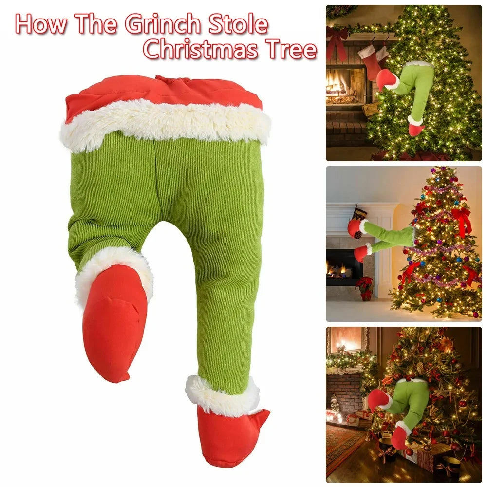 Christmas Leg Plush Toy