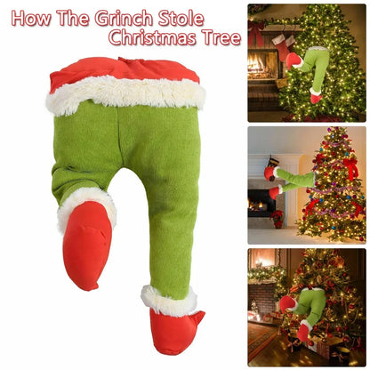 Christmas Leg Plush Toy
