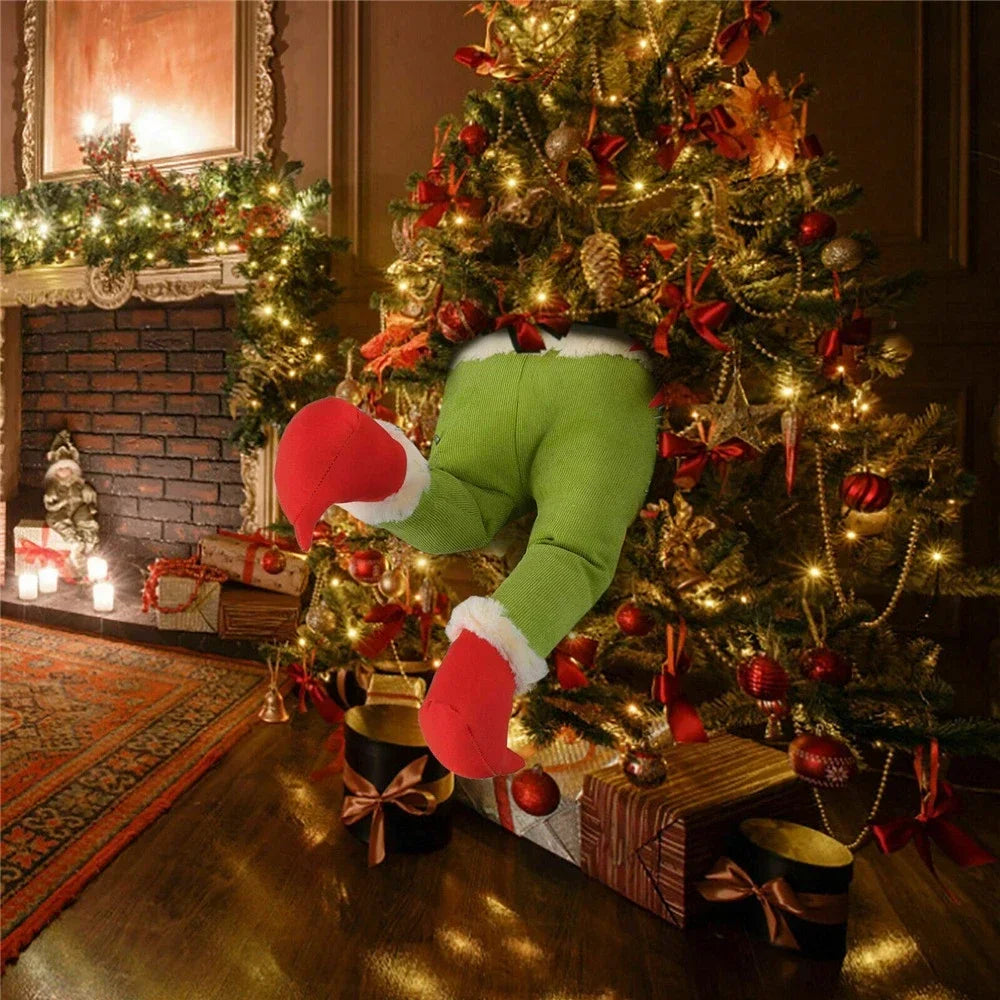 Christmas Leg Plush Toy