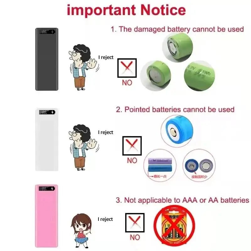 Micro USB Type C Power Bank